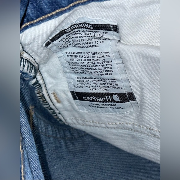 Flame-Resistant signature denim dungaree - Picture 7 of 7